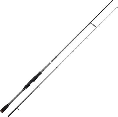 Savage Gear Canna da pesca con esche artificiali, SG2 Light Game Spinning Rod per pesci predatori, luccioperca lucioperca, 2,51 m Azione rapida, robusta, nera, Unisex