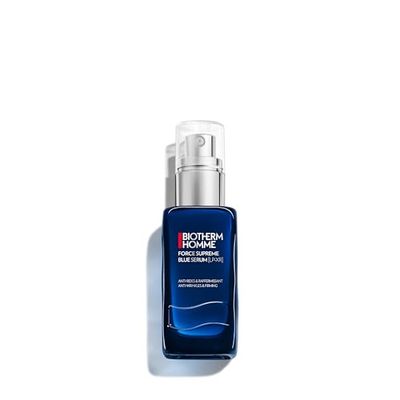 Biotherm Homme, Force Supreme Blue Serum, Sérum Visage Anti-Âge Raffermissant pour Homme, Enrichi en Pro-Xylane et Pro-Retinol, Pour Tous Types de Peau Même Sensibles, 60 ml