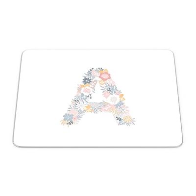 Bonamaison, Tapis de Souris Rectangle Imprimé Numériquement, Fond Antidérapant, pour Bureau et Maison, Taille: 22x18cm