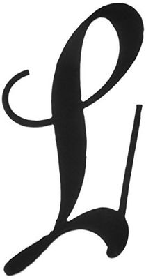 IMEX EL ZORRO 13412 Letter L (120 x 3mm), one Size