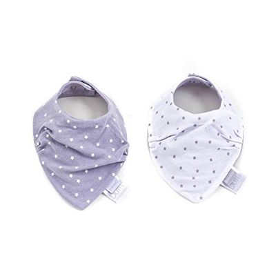 Duffi Baby 5638-11 slabbetje, waterbestendig, 2 stuks