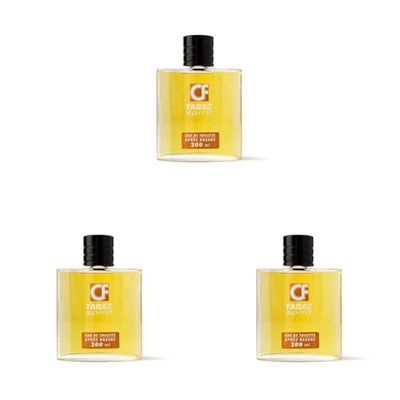 Corine de Farme - Eau de Toilette Après-Rasage Tabac Spirit - 2-en-1 Parfum Homme et Soin Apaisant Hydratant - Fraîcheur, Douceur - Fabriqué en France - 200 ml (Lot de 3)