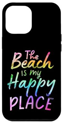 The Beach Is My Happy Place Summer Vacation Case for iPhone 12 Pro Max