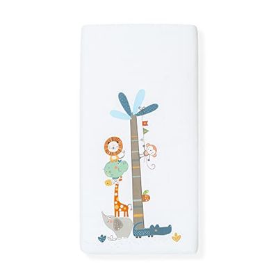 Housse de Couette "Lion Palmier" avec rembourrage pour lit de bébé - Amovible