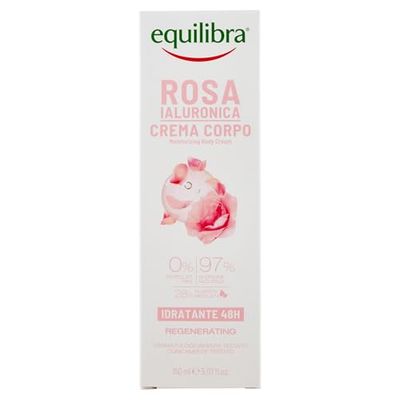 Equilibra Corpo, Rosa Ialuronica Fuktgivande Kräm, 150 ml