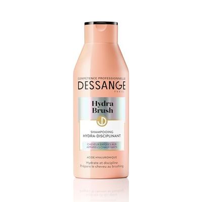 Dessange - Shampoo idratante e disciplinante - Preparazione al Brushing - Formula arricchita con acido ialuronico - Per tutti i tipi di capelli - Hydra Brush - 250 ml