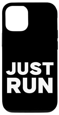 Custodia per iPhone 15 Just Run Just Start, Run Tee shirt, Run Short Sleeve Graphic