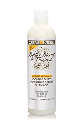 Butter Blend & Flaxseed Double Duty Detangle & Slip Shampoo