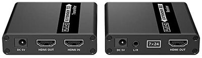 PRO SIGNAL PSG3452 1080p Full HD Point to Point HDMI Extender over Cat6 / Cat7, 70m