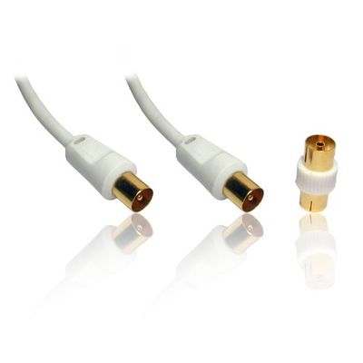 CDL Micro 2TV-10 10 m gouden tv coax antenne kabel