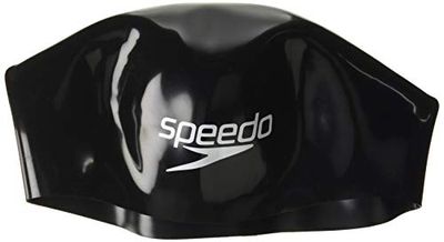 Speedo Fastskin Swimming Cap Bonnet de Bain Mixte Adulte, Noir/Blanc, L
