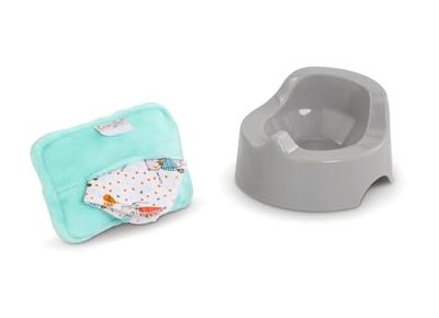Corolle 9000110750 Ma Premiere Poupee Potty Towel Dispenser for All 30-36 cm Baby Dolls from 18 Months