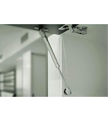 Masidef Gaszuiger armatuur 895 mm x 20 mm x 305 mm grootte, zilver