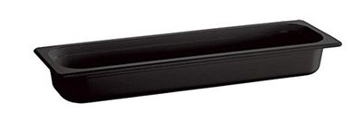 APS GN bac 53 x 16,2 cm, Tiefe: 100 mm mélamine, noir, 4,3 Liter