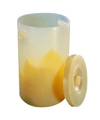 Nalgene Thermo Scientific 6920-0060 afvalcontainer, polypropyleen met deksel, 23 l (4-pack)