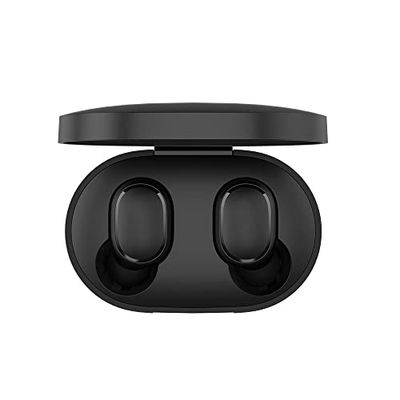 Xiaomi Redmi Buds Essential, Qualité sonore HD, Bluetooth 5.2, Autonomie de la Batterie de 18 Heures, Résistance à l'eau IPX4, Mode Mono/Stéréo, Mode de Jeu, Appel Clair (Noir)