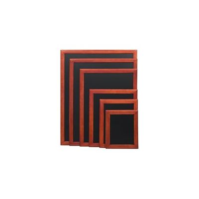 Pizarra de pared Universal - Acabado en caoba