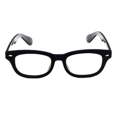 Contacta, Velvet, Occhiali da Lettura per Donna, Montatura con Effetto Velluto e Aste Lucide, Occhiali di Tendenza, Colore Nero, Diottrie +2,50, Confezione con Astuccio Portaocchiali, 30g