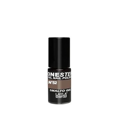 Layla Cosmetics One Step Gel Nagellack, Secret Escape, 1er Pack (1 x 5 ml)