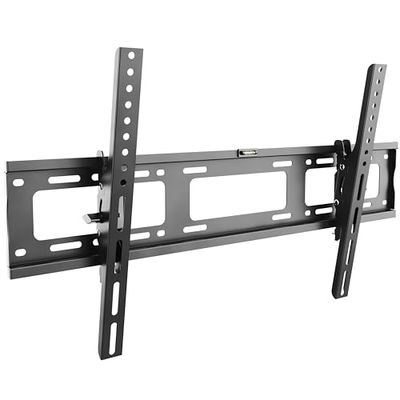 RICOO TV muurbeugel plat kantelbaar R07 tv-beugel universeel voor 37-80 inch (tot 100 kg, Max-VESA 600x400) LCD OLED gebogen flatscreen tv-beugel