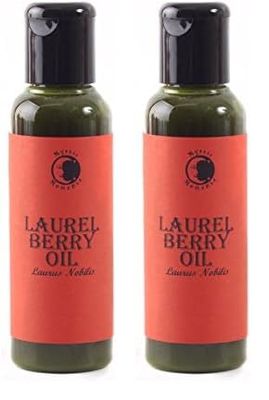 Aceite Portador de Bayas de Laurel - 125 ml 100% Puro (Paquete de 2)