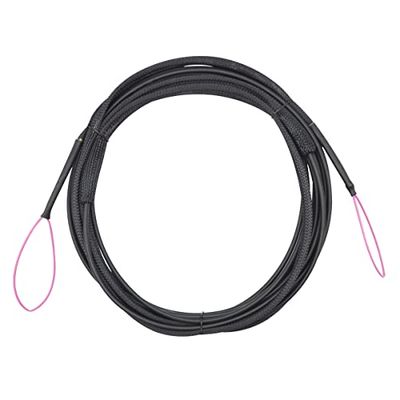LogiLink FT1U080 – LWL trunkkabel U-DQ(ZN) BH, (för inomhus- och utomhus), med dragstöd för 4 fibrer Multimode OM4, LC/UPC – LC/UPC, 80 m