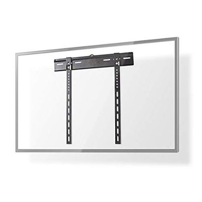 Vaste TV-Muurbeugel - 32-55" - Maximaal schermgewicht: 55 kg - Minimale muurafstand: 9 mm - Staal - Zwart