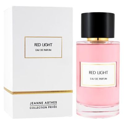 JEANNE ARTHES - Privé Collection - Eau de Parfum Red Light - Woody & Ambré - Jasmin, Accord Bois Ambré- tillverkad i Frankrike med fet - sprayflaska 100 ml