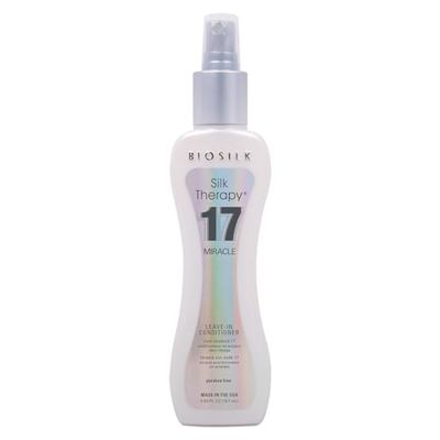 BioSilk Silk Therapy 17 Miracle Leave in Conditioner for unisexee 5.64 oz Conditioner