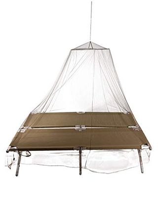 Mil-Tec Unisex – vuxen Jungle Double myggnät, oliv, en storlek