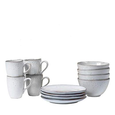 Broste Copenhagen 80019809 Nordic Sand frukostset, lergods