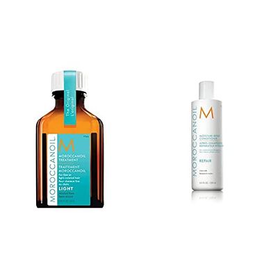 Moroccanoil Treatment Light, 25ml & Moisture Repair Conditioner