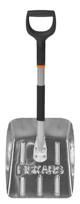 Fiskars Pá leve de neve para carro, comprimento: 71 cm, alumínio, preto/prata, 1000740