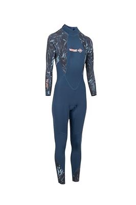 BEUCHAT Seaweed Combinaison de Snorkeling pour Femmes, Bleu Atoll, L
