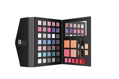 Deborah Milano - Trousse Set Regalo Donna Make Up Book Volume 3 Toni Freddi, Include Palette di Ombretti, Gloss, Rossetti e Polveri Viso dai diversi Finish e Colori, in Carta FSC