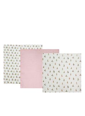 Beatrix Potter Flopsy Baby Collectie Mousseline Vierkanten - Set Van 3