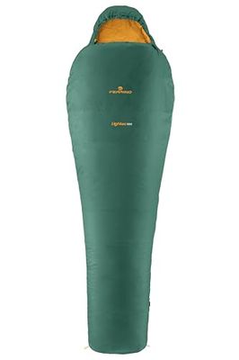 Ferrino SLEEPINGBAG LIGHTEC 550 Saco de dormir tempo livre e caminhadas, adultos unissexo, verde (verde), tamanho único