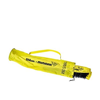 Wilson Rete da Tennis Minions, Lunghezza 5,5 m, Nylon
