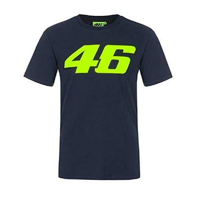 Valentino Rossi Camisetas 46,Hombre,S,Azul