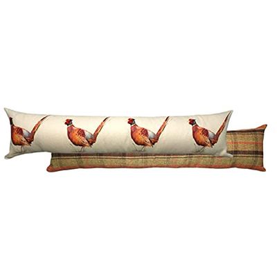 Evans Lichfield Hunter Pheasant Draught Excluder, Multi, 92 x 23 cm, Multicolor