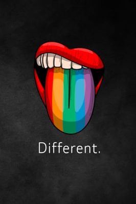 Different Pride Notebook 100 pages For School, Work, Gym, or Personal Notes