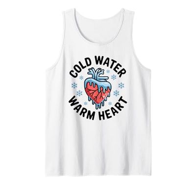 Acqua fredda, cuore caldo – abbigliamento sportivo invernale nuoto ghiaccio Canotta