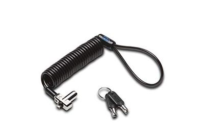 Kensington N17 Candado Portátil con Llave, Apto para ranuras wedge, Tecnología antirrobo Hidden Pin