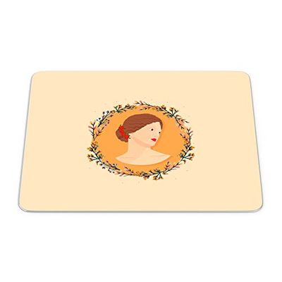 Questo Casa, Rectangle Digital Printed Mouse Pad, Non-Slip Base, for Office and Home, Size: 22 x 18 cm