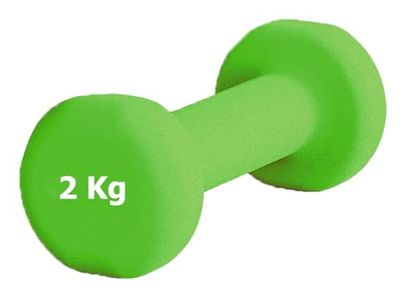 G5 HT SPORT Mancuernas de Neopreno para Gimnasio y casa Antideslizante de 0,5 a 6 kg par o Individual (1 x 2 kg)