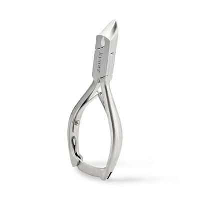 KYVORA, Pedicure, pinza professionale per unghie da piede duro, per pedicure, con punta di sicurezza