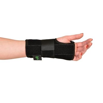 Sportherapy Tutore Polso Universale Ambidestro con Stecca Rigida Rimovibile | Polsiera Ortopedica Traspirante Unisex Contro il Tunnel Carpale, Tendinite e Dolori | Dispositivo Medico Certificato (L)
