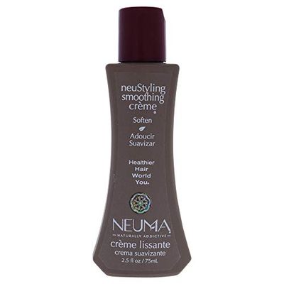 Neuma - NeuStyling Smoothing Crème - Crème adoucissante et lissante - Formule légère - Apprivoise les cheveux indisciplinés - Protège contre le coiffage à la chaleur - L'huile de noyau d'abricot fait