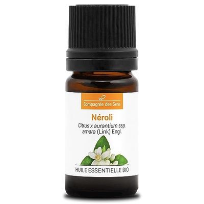 NEROLI (Citrus aurantium) BIO - 5mL - Olio Essenziale di Qualità Premium - 100% Puro, Naturale, Garantito ChromaCert® - Chemiotipizzato & Integrale