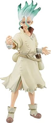Banpresto Figura de Accion Senku Ishigami Dr.Stone – Of Stone World 18cm BP18827 Multicolor
